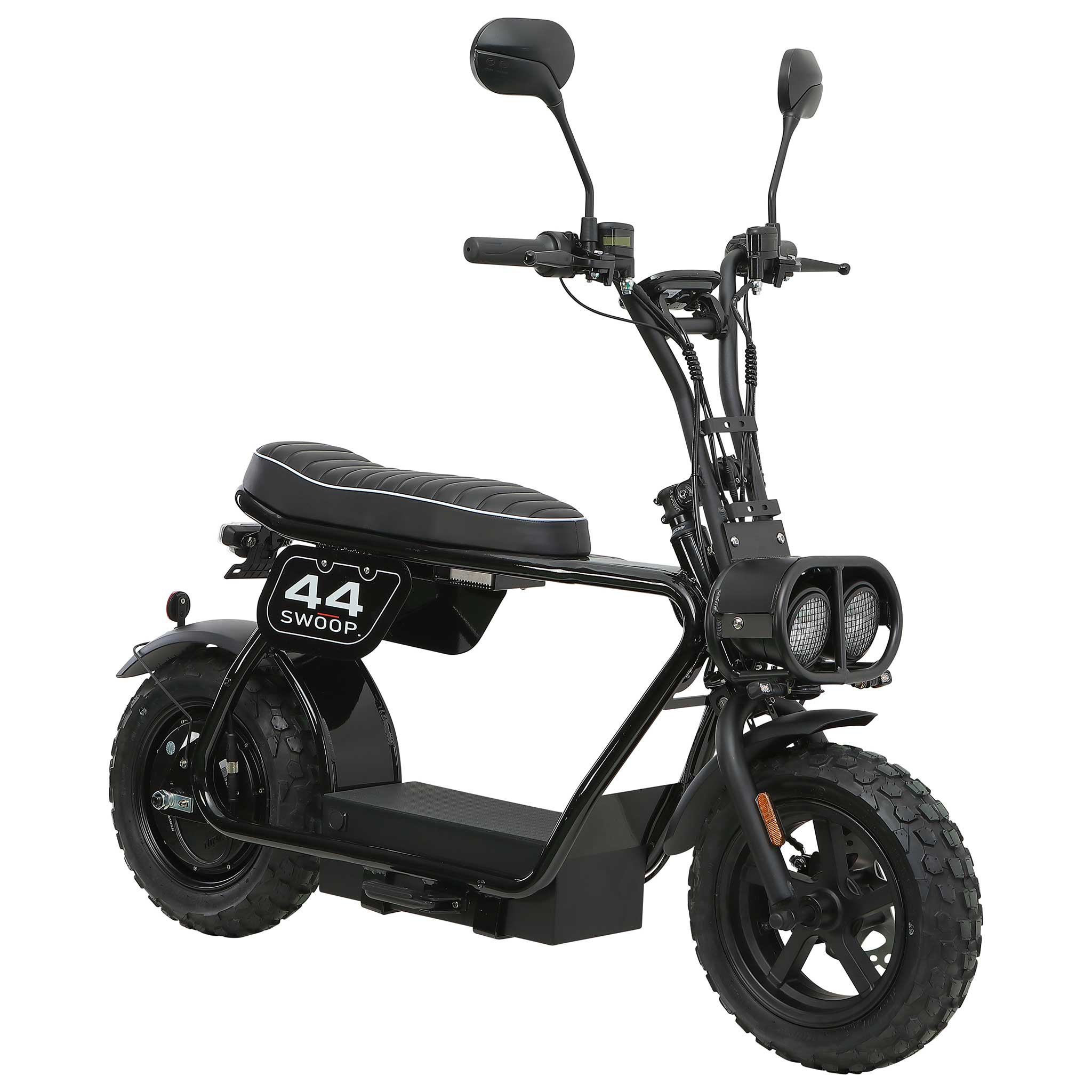 Swoop Elmoped Turbo 2000W Svart